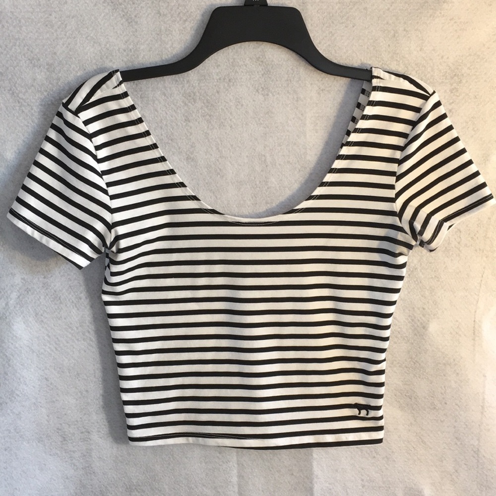 PINK Victoria's Secret Swoop Neck Crop Top